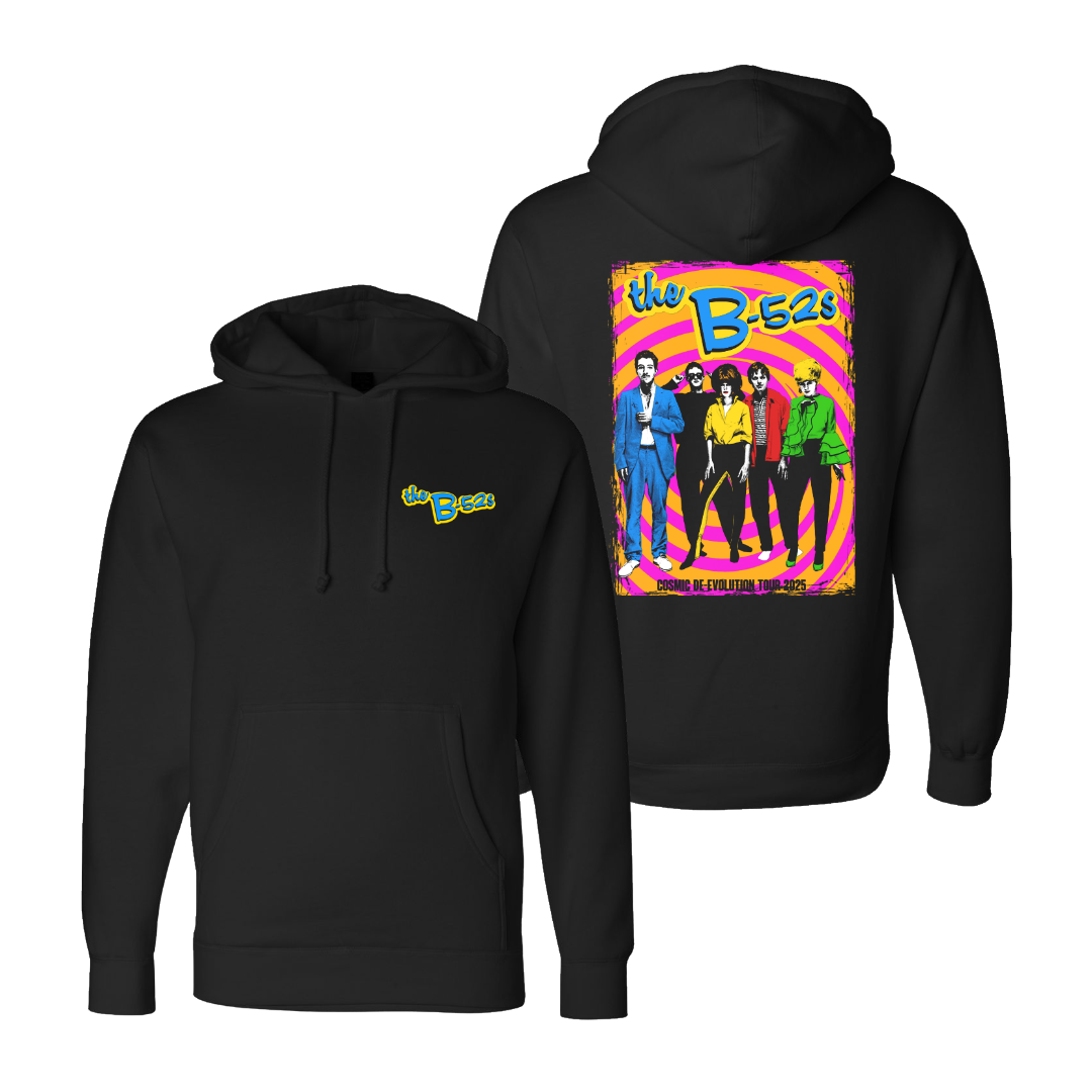 noah × the B 52s sweat The B-52s - Fluorescent Self Titled 2025 Tour Hoodie