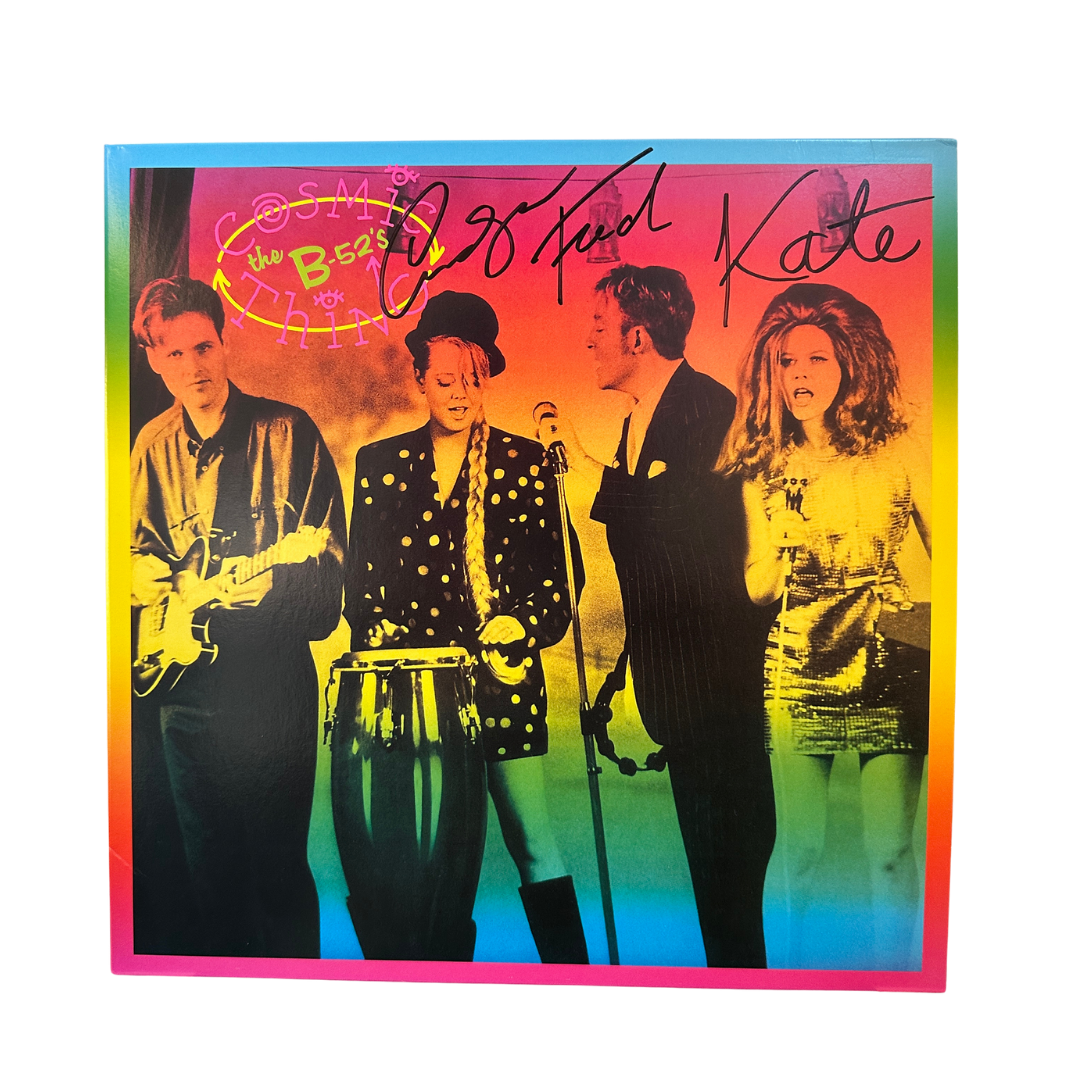 The B-52's - Cosmic Thing Vinyl (Signed) – The B-52s