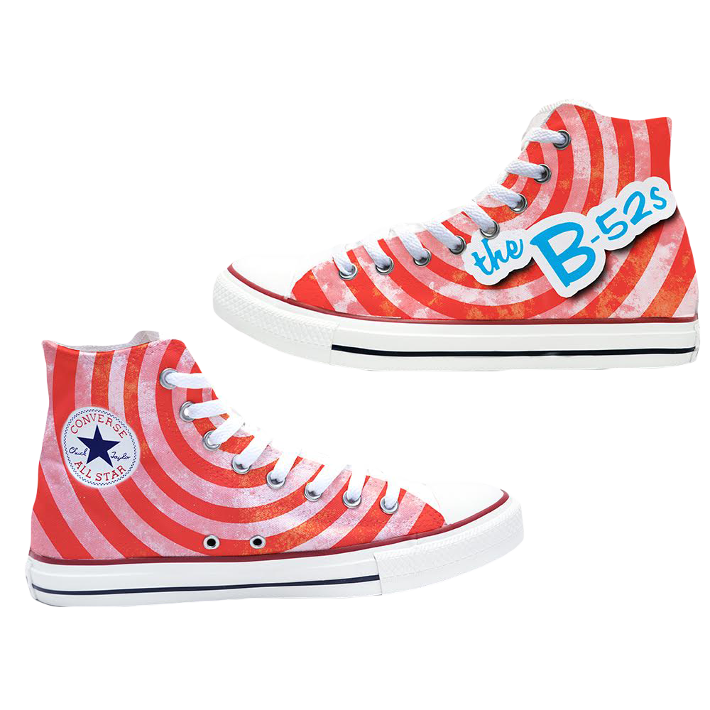 Red white blue converse sales