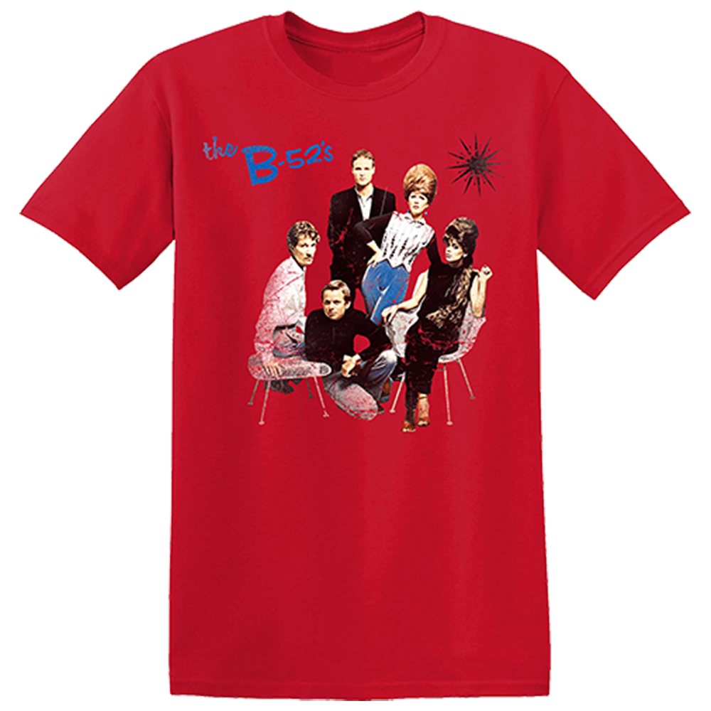 Red Wild Planet Tour Tee - The B-52s Official Store | The B-52s